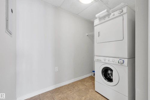 215 9820 165 Street, Edmonton, AB - Indoor Photo Showing Laundry Room