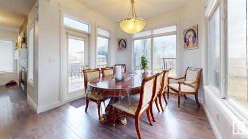 5440 1A Avenue, Edmonton, AB - Indoor Photo Showing Dining Room