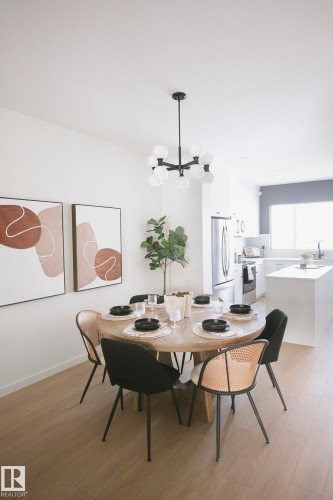 9079 Elves Loop, Edmonton, AB - Indoor Photo Showing Dining Room