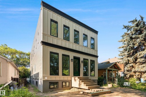 9807 90 Avenue, Edmonton, AB - Outdoor With Deck Patio Veranda