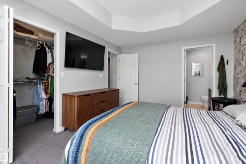 24 4821 Terwillegar Common, Edmonton, AB - Indoor Photo Showing Bedroom
