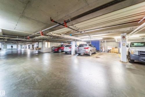 306 260 Lewis Estates Boulevard, Edmonton, AB - Indoor Photo Showing Garage