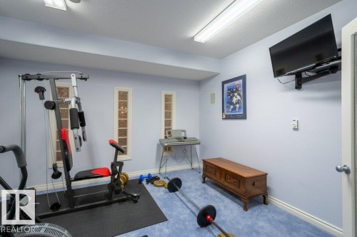 1320 119A Street, Edmonton, AB - Indoor Photo Showing Gym Room