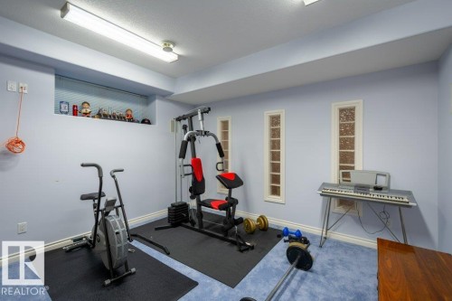 1320 119A Street, Edmonton, AB - Indoor Photo Showing Gym Room