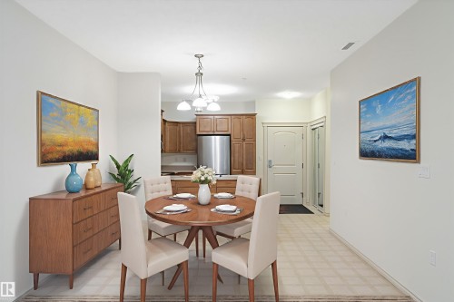 111 9820 165 Street, Edmonton, AB - Indoor Photo Showing Dining Room