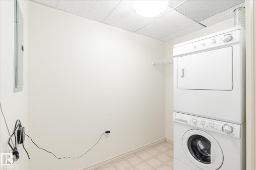111 9820 165 Street, Edmonton, AB - Indoor Photo Showing Laundry Room