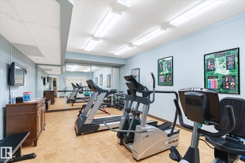 111 9820 165 Street, Edmonton, AB - Indoor Photo Showing Gym Room