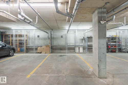 111 9820 165 Street, Edmonton, AB - Indoor Photo Showing Garage