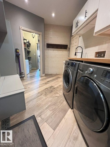 6004 32 Avenue, Beaumont, AB - Indoor Photo Showing Laundry Room