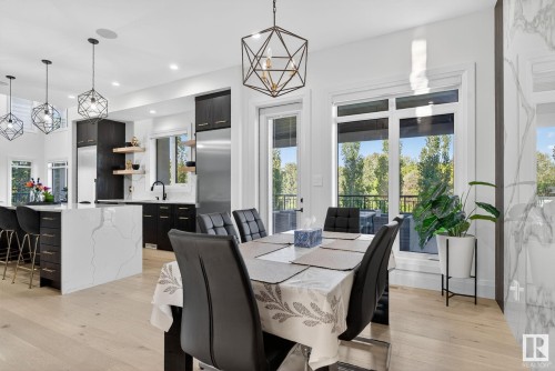 52355 Range Road 233, Rural Strathcona County, AB - Indoor Photo Showing Dining Room
