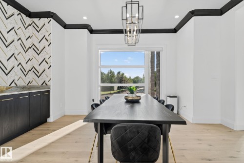 52355 Range Road 233, Rural Strathcona County, AB - Indoor Photo Showing Dining Room