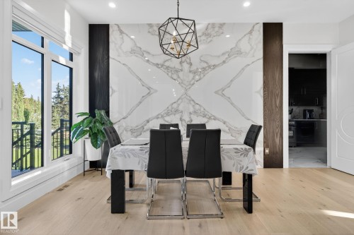 52355 Range Road 233, Rural Strathcona County, AB - Indoor Photo Showing Dining Room