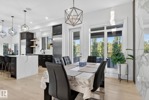 52355 Range Road 233, Rural Strathcona County, AB - Indoor Photo Showing Dining Room