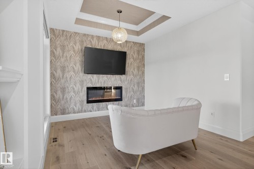 52355 Range Road 233, Rural Strathcona County, AB - Indoor With Fireplace