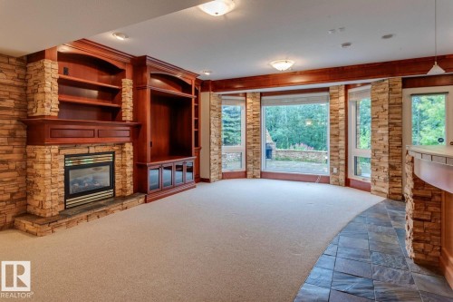 957 Hollingsworth Bend, Edmonton, AB - Indoor With Fireplace