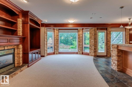 957 Hollingsworth Bend, Edmonton, AB - Indoor With Fireplace