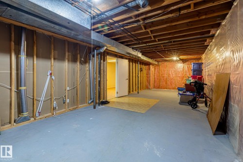 1126 105 Street, Edmonton, AB - Indoor Photo Showing Basement