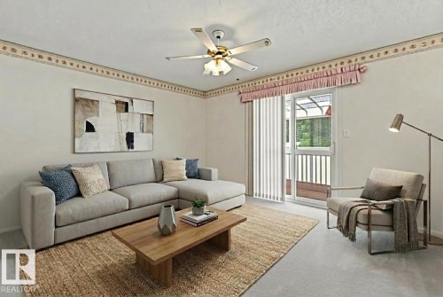 1126 105 Street, Edmonton, AB - Indoor Photo Showing Living Room