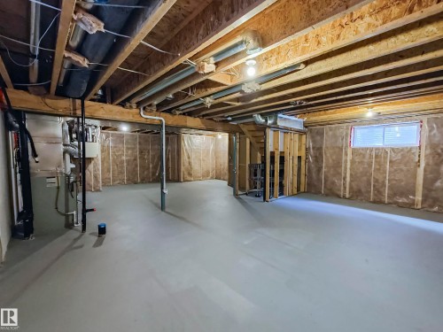 8008 18 Avenue, Edmonton, AB - Indoor Photo Showing Basement
