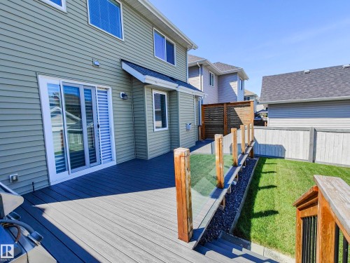 8008 18 Avenue, Edmonton, AB - Outdoor With Deck Patio Veranda With Exterior
