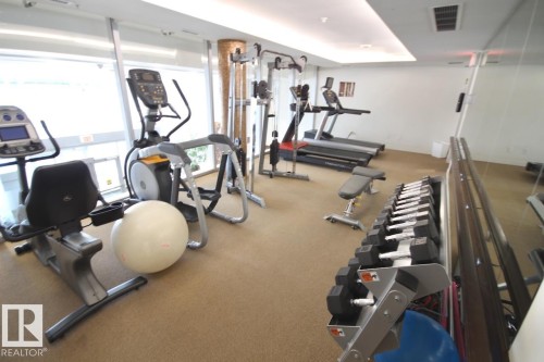 105 2612 109 Street, Edmonton, AB - Indoor Photo Showing Gym Room