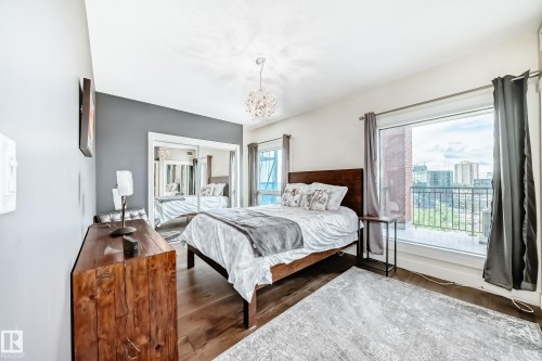 707 10108 125 Street, Edmonton, AB - Indoor Photo Showing Bedroom