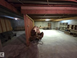 View of unfinished basement - 