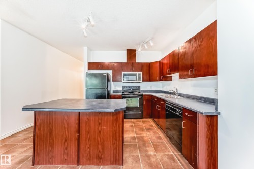 102 3010 33 Avenue Nw, Edmonton, AB - Indoor Photo Showing Kitchen