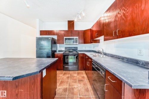 102 3010 33 Avenue Nw, Edmonton, AB - Indoor Photo Showing Kitchen