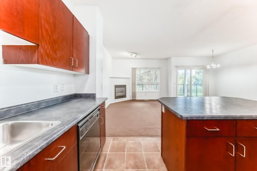 102 3010 33 Avenue Nw, Edmonton, AB - Indoor Photo Showing Kitchen
