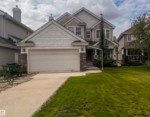 446 Sparling Court, Edmonton, AB - Outdoor With Body Of Water With View