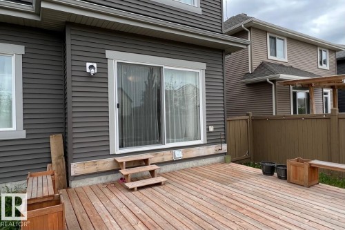 3203 Winspear Crescent, Edmonton, AB - Outdoor With Deck Patio Veranda With Exterior