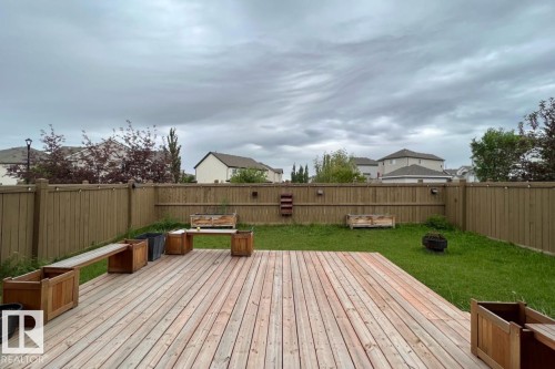 3203 Winspear Crescent, Edmonton, AB - Outdoor With Deck Patio Veranda With Backyard