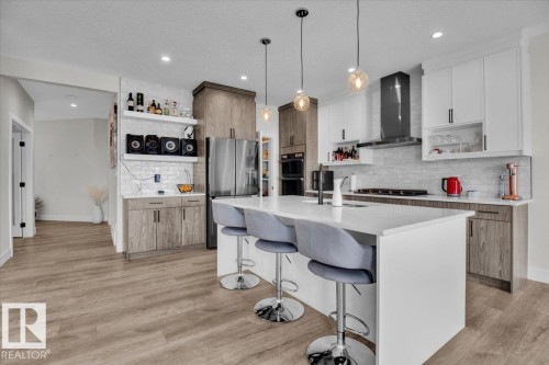 9327 181 Avenue, Edmonton, AB - Indoor Photo Showing Kitchen With Upgraded Kitchen