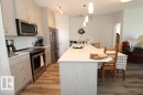 328 812 Welsh Drive Sw, Edmonton, AB  - Indoor Photo Showing Kitchen With Double Sink With Upgraded Kitchen 
