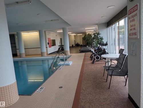 1007 11307 99 Avenue, Edmonton, AB - Indoor Photo Showing Other Room With In Ground Pool
