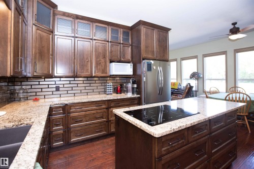 #2-26412 Twp Rd 594, Rural Westlock County, AB - Indoor Photo Showing Kitchen With Double Sink With Upgraded Kitchen