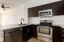 2303 10152 104 Street, Edmonton, AB  - Indoor Photo Showing Kitchen With Stainless Steel Kitchen With Double Sink 