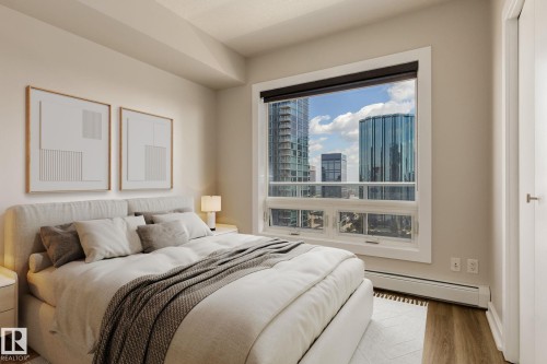 2303 10152 104 Street, Edmonton, AB - Indoor Photo Showing Bedroom