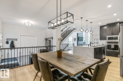 194 Rancher Road, Ardrossan, AB - Indoor Photo Showing Dining Room
