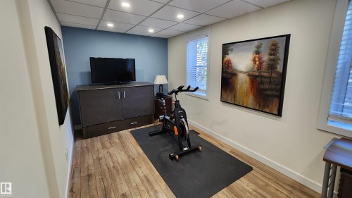 8612 104 Street, Edmonton, AB - Indoor Photo Showing Gym Room