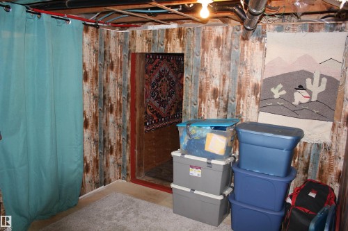 109 Main Road, Derwent, AB - Indoor Photo Showing Basement