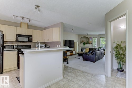 18 5281 Terwillegar Boulevard, Edmonton, AB - Indoor Photo Showing Kitchen