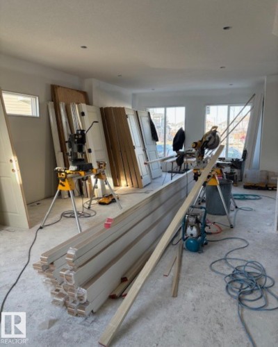 54 Eden Link, Fort Saskatchewan, AB - Indoor Photo Showing Gym Room