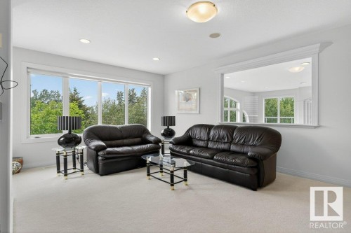 1128 119 Street, Edmonton, AB - Indoor Photo Showing Living Room