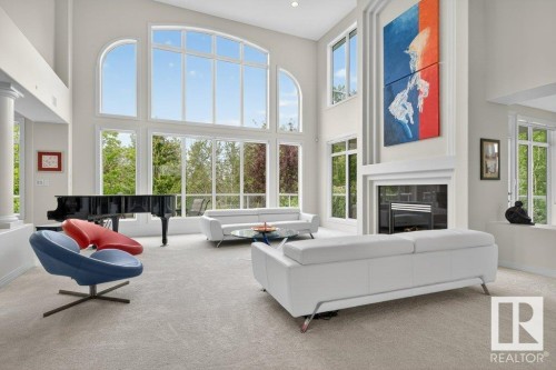 1128 119 Street, Edmonton, AB - Indoor With Fireplace