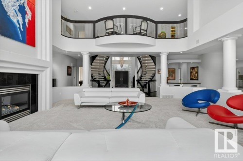 1128 119 Street, Edmonton, AB - Indoor With Fireplace