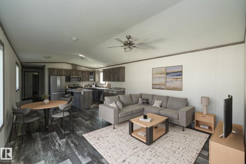 74 Willow Park Estates, Leduc, AB - Indoor Photo Showing Living Room