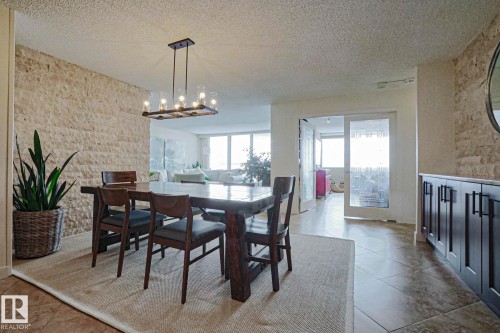 702 9923 103 Street, Edmonton, AB - Indoor Photo Showing Dining Room