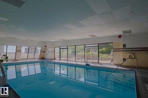 702 9923 103 Street, Edmonton, AB - Indoor Photo Showing Other Room With In Ground Pool